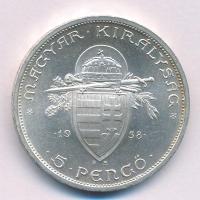 1938. 5P Ag "Szent István" T:AU
Adamo P8.1