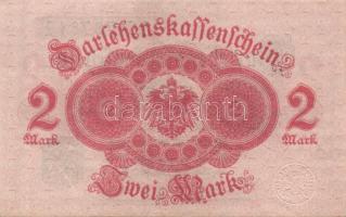 Német Birodalom / Császárság 1914. 2M (3x) kék pecséttel T:I,I-