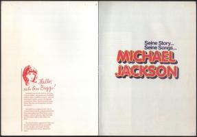 1985 LoveSong. Biggi Spezial. Seine story... Seine songs. Michael Jackson. Német nyelven. Benne Mich...