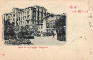 Abbazia Hotel Crown princess (small tear)