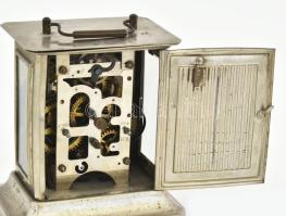 Lengey Sándor órás, ékszerész és látszerész Szeged asztali óra. Jó állapotban, m: 15 cm