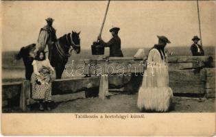 Hortobágy, Találkozás a hortobágyi kútnál, magyar folklór. R. Mosinger (EK)