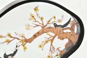 Régi kínai parafakép, hibátlan, 19,5x20 cm