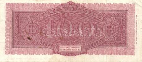 Olaszország/Átmeneti kormány 1944. 100L (2x) T:III