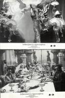 cca 1984 ,,Indiana Jones és a végzet temploma" című amerikai film jelenetei és szereplői, 8 db ...