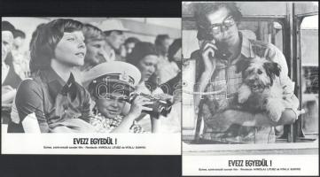 cca 1989 előtt készült ,,Evezz egyedül" című szovjet film jelenetei és szereplői, 12 db produkc...