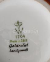 Wallendorf sárkány mintás váza. Jelzett, hibátlan, m: 14 cm