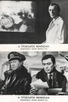 cca 1989 előtt készült ,,A titokzatos rendszám" című szovjet film jelenetei és szereplői, 7 db ...