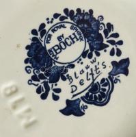 Royal Boch Delft mintás kaspó. Jelzett, hibátlan, d: 17,5 cm, m: 14,5 cm