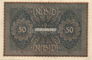 Német Birodalom / Weimari Köztársaság 1919. 50M "Reihe 1" T:I-