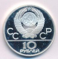 Szovjetunió 1978. 10R Ag "Moszkvai Olimpia 1980 - Kenu" T:AU (PP) folt Soviet Union 1978. ...