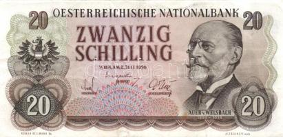 Ausztria 1956. 20Sch T:II