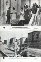 cca 1989 előtt készült ,,Nyúl kolléga házassága" című szovjet film jelenetei és szereplői, 13 d...