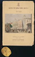 1948 Barcelona Gran teatro del Liceo képes füzet sok reklámmal, kissé sérült borítóval 26p. / illustrated booklet with many advertisements, slightly damaged cover 26p.