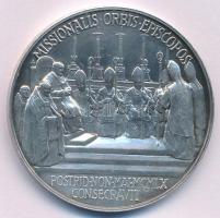 Vatikán 1960. "XXIII. János pápa beiktatásának 2. évfordulója" peremen jelzett Ag emlékére...