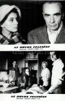 cca 1989 előtt készült ,,Az orvos felesége" című román film jelenetei és szereplői, 10 db vinta...