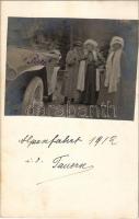 1912 Hohe Tauern, Alpenfahrt i. d. Tauern / automobile. photo (fl)