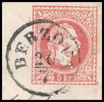 1871 1867-es 5kr díjjegyes boríték Kőnyomat 10kr díjkiegészítéssel ajánlott küldeményként feladva / ...