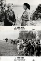 cca 1989 előtt készült ,,Az orosz mező" című szovjet film jelenetei és szereplői, 16 db vintage...