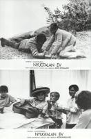 cca 1989 előtt készült ,,Nyugtalan év" című szovjet film jelenetei és szereplői, 16 db vintage ...