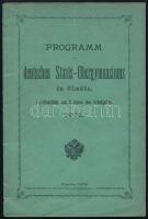 Programm des deutschen Staats- Obergymnasiums in Olmütz, veröffentlicht am Schlusse des Schuljahres 1876 66p.. kiadói papírborítóval