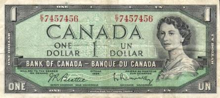 Kanada 1961-72. 1$ T:III+