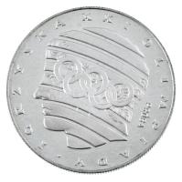 Lengyelország 1976. 200Zl Ag &quot;XXI. Olimpia / Fej olimpiai karikákkal&quot; &quot;PRÓBA&quot; feliratú próbaveret T:PP / Poland 1976. 200 Złotych Ag &quot;XXI Olympics / Head with Olympic Rings&quot; &quot;PRÓBA&quot; pattern C:PP Krause KM# Pr287