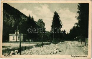 1927 Lillafüred (Miskolc), villa, utca. Móriczné N. Lenke felvétele. Barasits J. kiadása (EK)