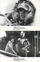 cca 1980 ,,A Birodalom visszavág" című amerikai film jelenetei és szereplői, 6 db produkciós fi...