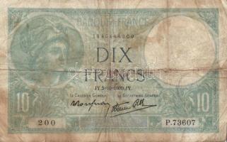 Franciaország 1939.10.5. 10Fr T:III