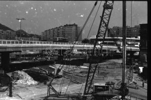 1983-ban és 1984-ben készült felvételek Pesten és Budán, a metróépítéssel kapcsolatos városrendezés/...