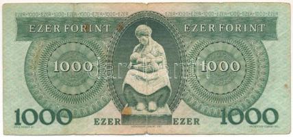 1983. március 25. 1000Ft "B 00892766" T:VG kis szakadás, folt
Adamo F44.1