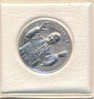 Lengyelország 1982. "II. János Pál pápa / 600 éves a Jasna Góra-i kolostor" peremén jelzett Ag emlékérem (21,91g/0.800/31mm) T:UNC Poland 1982. "John Paul II / 600th anniversary of the monastery in Jasna Góra" Ag medallion hallmarked on the edge (21,91g/0.800/31mm) C:UNC