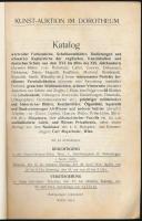 1914 Dorotheum Kunst Auktion aukciós katalógus 139 p + kb 40 t
