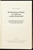 Gooss, Roderich.: Die Siebenbürger Sachsen in der Planung deutscher Südostpolitik : von der Einwande...