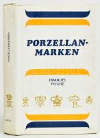 Emanuel Poche: Porzellan Marken aus aller Welt. Artia, 1978. Praha. Harmadik kiadás, német nyelven. Kiadói egészvászon kötésben, papír védőborítóval