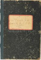 1875 Alsószemeréd (szlovákul Dolné Semerovce) környéki plébánia papjának elkezdett emlékkönyve utódainak. Kb 10 beírt oldal a nagy méretű könyvben