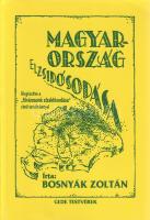 Bosnyák Zoltán: Magyarország elzsidósodása. (Kiegészítve a ,,Fővárosunk elzsidósodása'' című tanulmánnyal.) Budapest, 2000. Gede Testvérek Bt. [2] + 159 + [1] + 64 + [6] p. A kiadó fülszövege: ,,Az 1848-as országgyűlésen elhangzott ,,zsidóország lesz Magyarország'' jóslattal indult a zsidó nép magyarországi honfoglalásának története. Rövid, 60-70 év után beteljesedett az egykor nevetséges és elképzelhetetlen jövendölés. A Kárpát-medencében több mint ezer éve élő, a vezető nép hivatását betöltő magyarságot Trianon döbbentette rá, hogy hazájában, amelyért évszázadokon át verejtékezett és vérzett, már egy új, tőle testben, de legfőként lélekben és szellemben idegen nép erkölcse, kultúrája és gazdasági érdeke uralkodik. Amíg a magyarság a külső ellenségeitől védte hazáját, addig a nemes nagylelkűségben magához ölelt vendégével szemben elveszítette házigazda szerepét. Hogy népét és kultúráját megmentse, a végső elsorvadástól nem maradt más lehetősége számára, mint a történelemben annyiszor a Zrínyiek, Thökölyik, Rákóczik, Kossuthok stb. elkeseredett lázadása, szabadságharca. Amit Trianon után rövidesen meg is kezdett. E szabadságharc egyik nemes önzetlen katonája ebben a tudományos igényű műben mutatja be harcuk indokló és igazoló folyamatát. Műve nélkül megérthetetlen a magyarság elmúlt évszázadának története, sőt a jelen eseményei is. Szabadságharcuk, mint köztudott, 1945-ben újabb hősökben és mártírokban a jövő nemzedékének erkölcsi erőt és nemzeti önbecsülést hozva elbukott. Hogy a tragikus bukás után miként alakult e hősi nemzedék gyermekeinek sorsa, mindnyájan tudjuk. De unokáik és dédunokáik jelene és jövője a magyar értelmiség kötelességteljesítésétől függ. Adja a magyarok istene, hogy az anyagi önzés és gerinctelenség útjáról ősei nemes, példaadó útjára lépve, megteremtse ismét a magyar Magyarországot.'' Az eredeti, 1937-ben ill. 1935-ben megjelent kiadás szerepelt az Ideiglenes Nemzeti Kormány által 1945-ben kiadott, tiltott könyvek listáján. Fűzve, színes, illusztrált kiadói borítóban, szép példány.