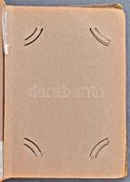 96 férőhelyes régi képeslapalbum Vilmos császár képével