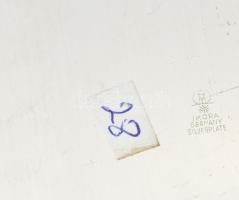 WMF Ikora dísztál. Pingvin díszítéssel, jelzett, kopással, 13,5x22,5 cm