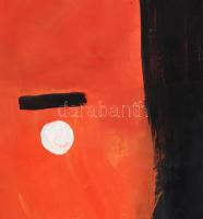 feLugossy László (1947-): Ugyanaz a Mások, 2015. Olaj, vászon, jelzett a hátoldalán. 100x50 cm. Prov...