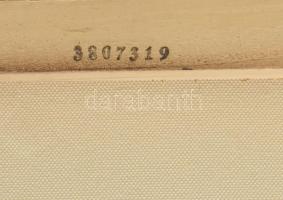 feLugossy László (1947-): Ugyanaz a Mások, 2015. Olaj, vászon, jelzett a hátoldalán. 100x50 cm. Prov...