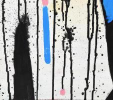 feLugossy László (1947-): Kódnélküli kép, 2014. Olaj, vászon, jelzett a hátoldalán. 70x50 cm. Proven...