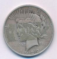 Amerikai Egyesült Államok 1922D 1$ Ag "Béke" T:F patina USA 1922D 1 Dollar Ag "Peace&...