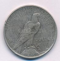 Amerikai Egyesült Államok 1923D 1$ Ag Béke T:VF ph., patina USA 1923D 1 Dollar Ag Peace C:VF edge error, patina Krause KM#150