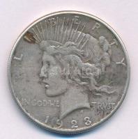 Amerikai Egyesült Államok 1923S 1$ Ag "Béke" T:VF patina USA 1923S 1 Dollar Ag "Peace...