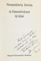 Nemeskürty István: A filmművészet új útjai. DEDIKÁLT! Bp., 1986., Magvető. Kiadói egészvászon-kötés,...