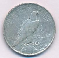 Amerikai Egyesült Államok 1923. 1$ Ag "Béke" T:XF,VF patina, ph. USA 1923. 1 Dollar Ag "Peace" C:XF,VF patina, edge error Krause KM#150