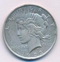 Amerikai Egyesült Államok 1923. 1$ Ag "Béke" T:XF,VF patina, ph. USA 1923. 1 Dollar Ag &qu...