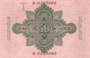 Német Birodalom / Császárság 1910. 50M T:I